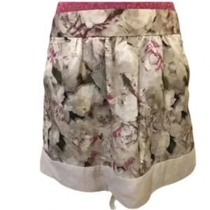 New Gap Skirt Size 10 Floral With Pockets